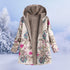 BLUMENGEMUSTERTE DAMEN WINTERJACKE | WARM UND STYLISCH